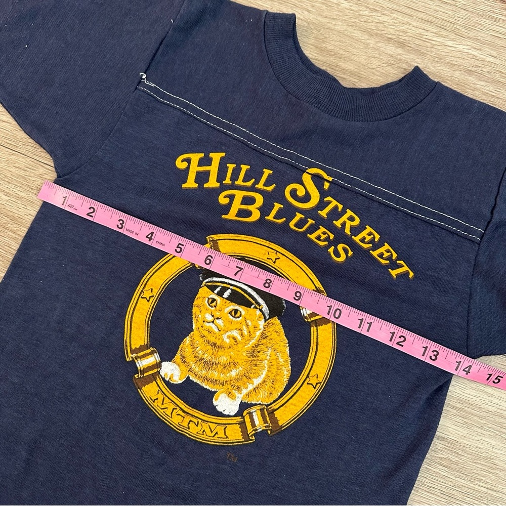 Vintage Hill street blues baseball tee - Picture 5 of 6